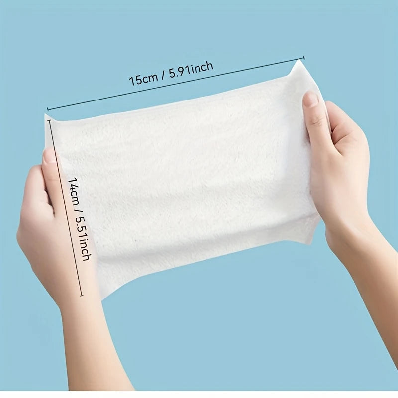 Mini portable wet wipes for carrying around