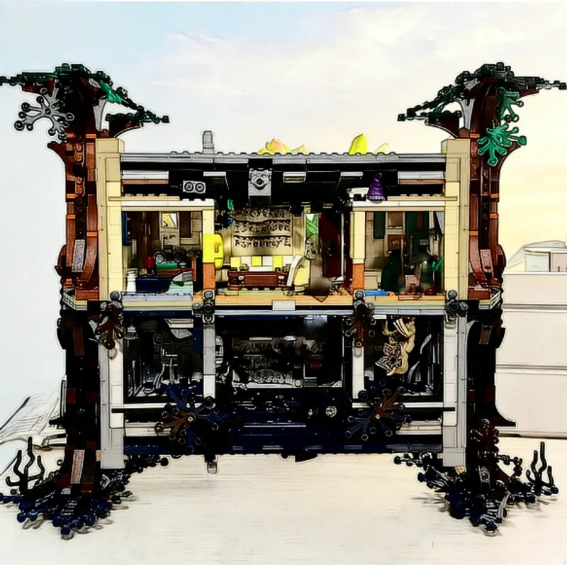 2026 New Good Sales Building Model Assembly Upside-down World Toys Building Blocks For Boys And Girls Birthday Christmas Gifts