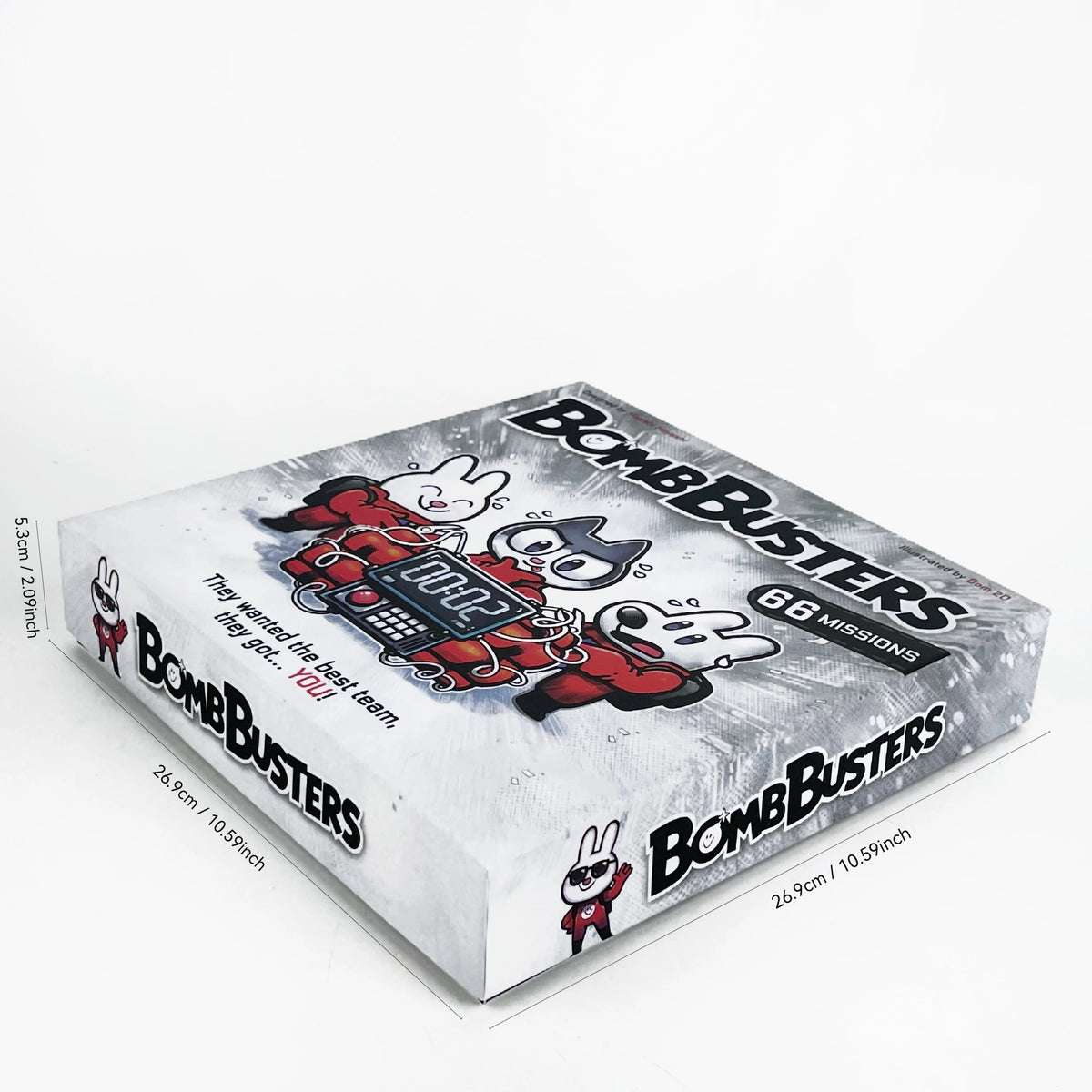 Boom Buster Board Game Party Fun Family Game for Adults & Family, SdJ Winner Cooperative 2-5 Players, 30min