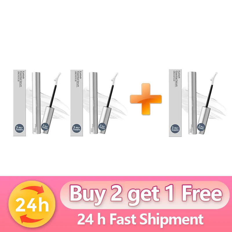 Fast Natural Curling Eyelash Essence – Precision Brush for Defined Eye Makeup, Lightweight Hydrating Formula, Daily Lash Care