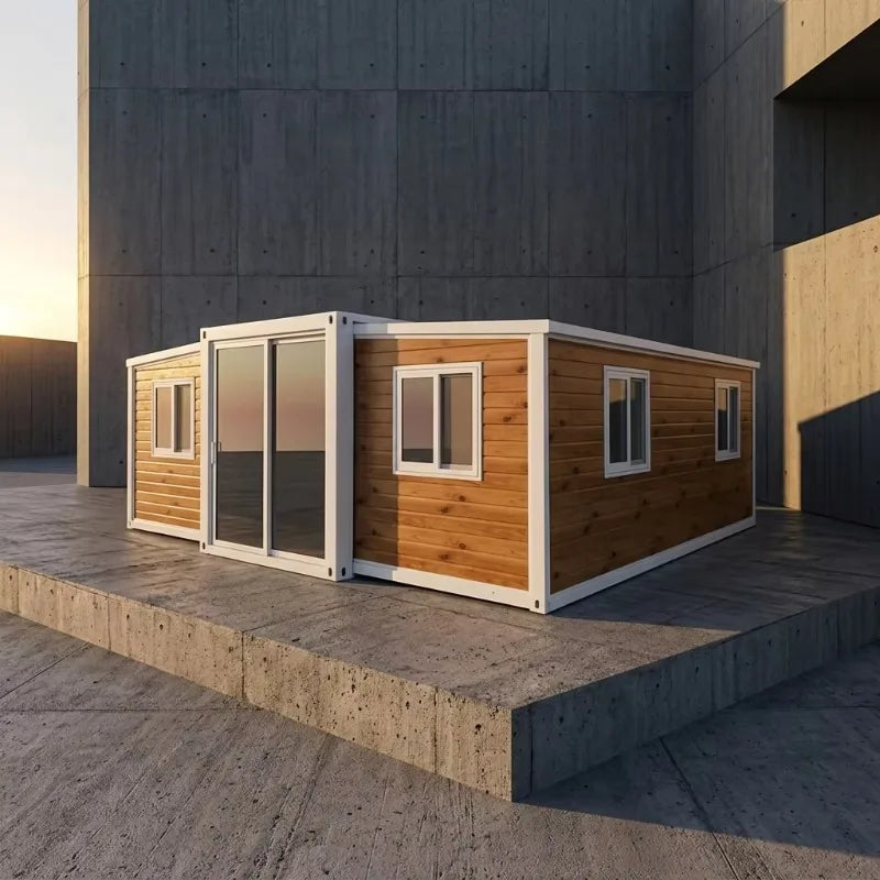 Large Container House 20Ft 40Ft 30Ft Expandable Container Prefabricated House Villa Prefab Luxury Portable Home Casa Contenedor