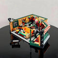 Friends House Family Classic City Central Apartment Building Block Cafe Room MOC-Streetview Model Toy Gift