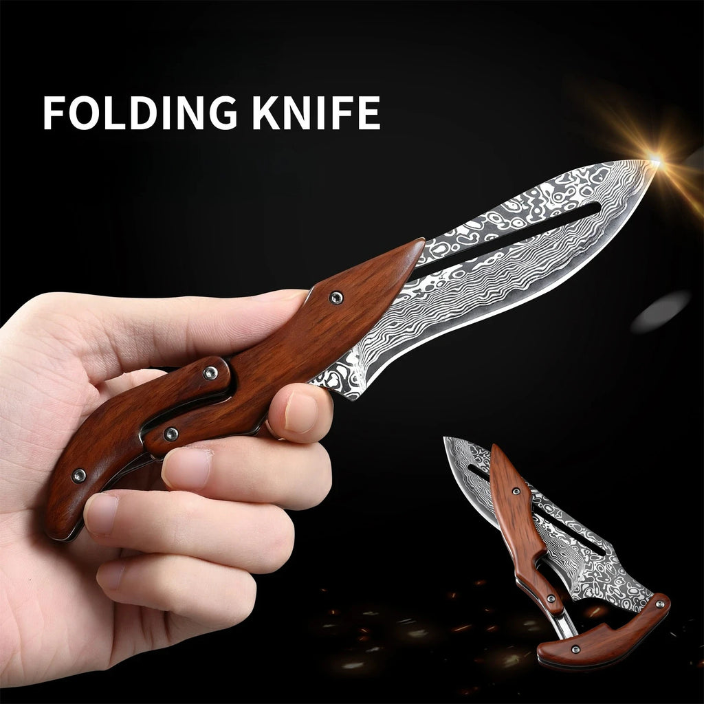 Sharp kitchen knives kitchen cutting tools beautifully designed easy to use equipped with a leather storage bag small in size
