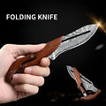 Sharp kitchen knives kitchen cutting tools beautifully designed easy to use equipped with a leather storage bag small in size