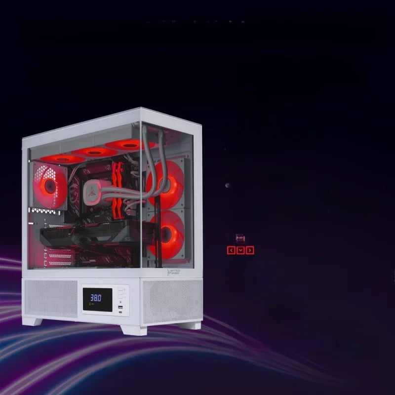 3 Plus Gaming PC, Ryzen 9 9900X 4.4GHz, RTX 5070 Ti 16GB, 1TB Gen4 NVMe SSD, 32GB DDR5 RAM 6000