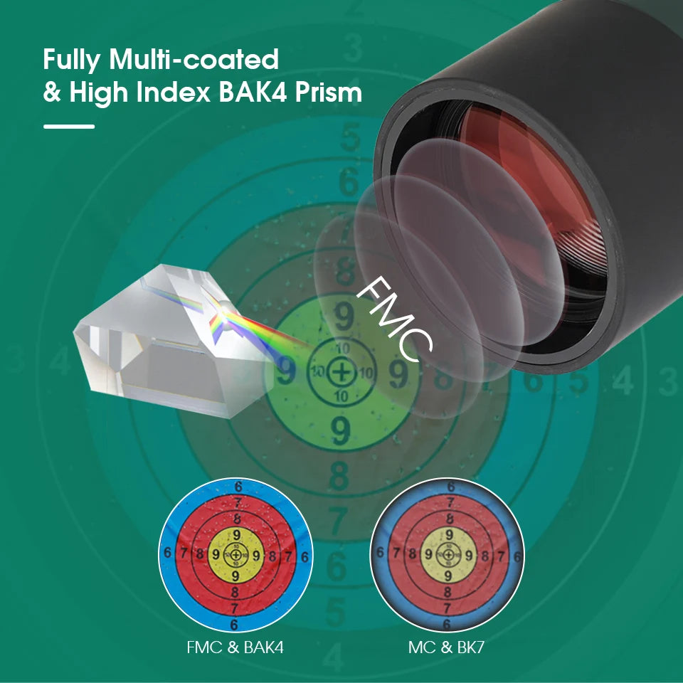 Svbony SV28plus 50/60/70mm Spotting Scope Powerful Zoom Telescope Long Range PORRO Prism Suit Archery Target Shooting Camping