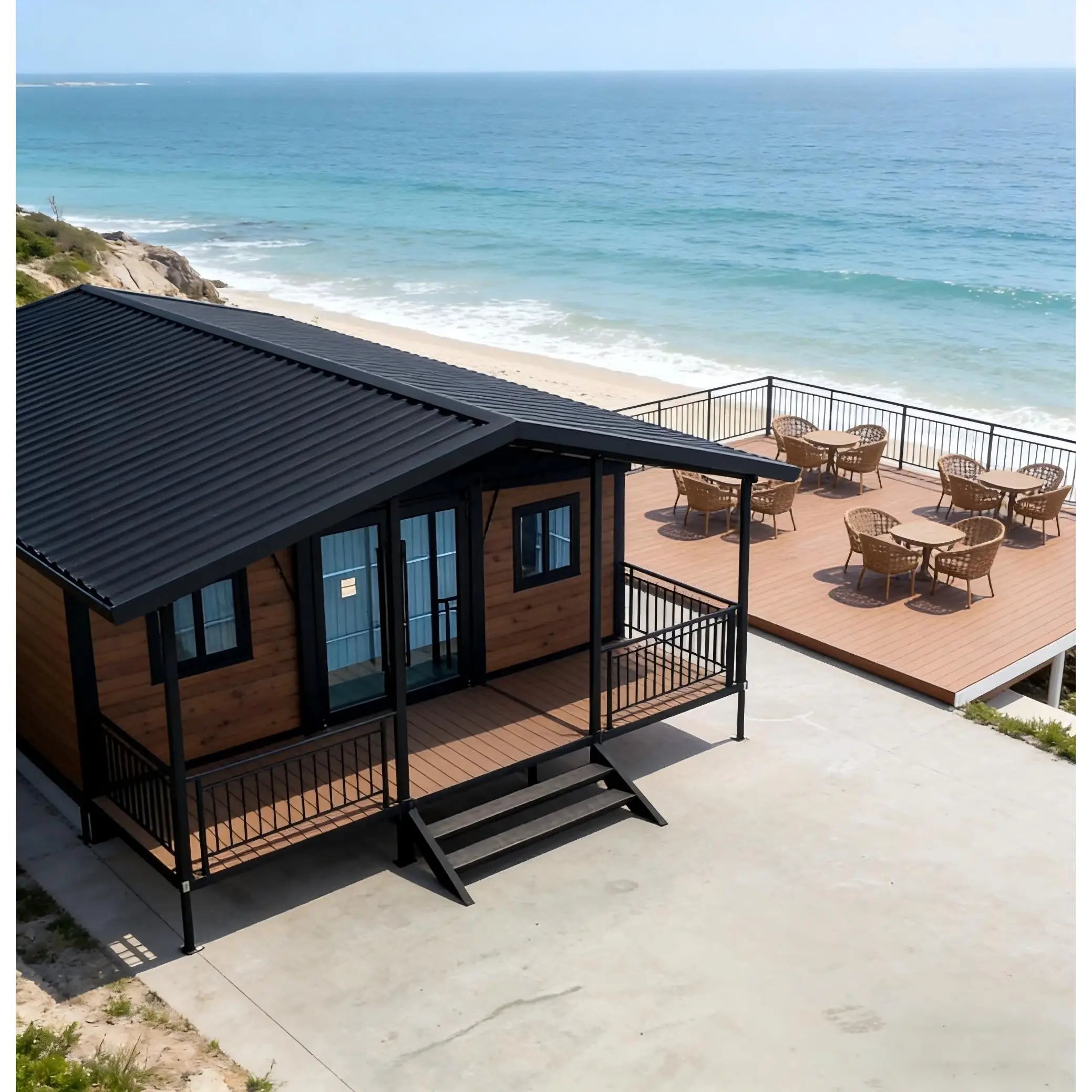 Wholesale Container House Casas Prefabricadas Modernas Easy Assemble Shipping Container Home Hurricane Proof Container House