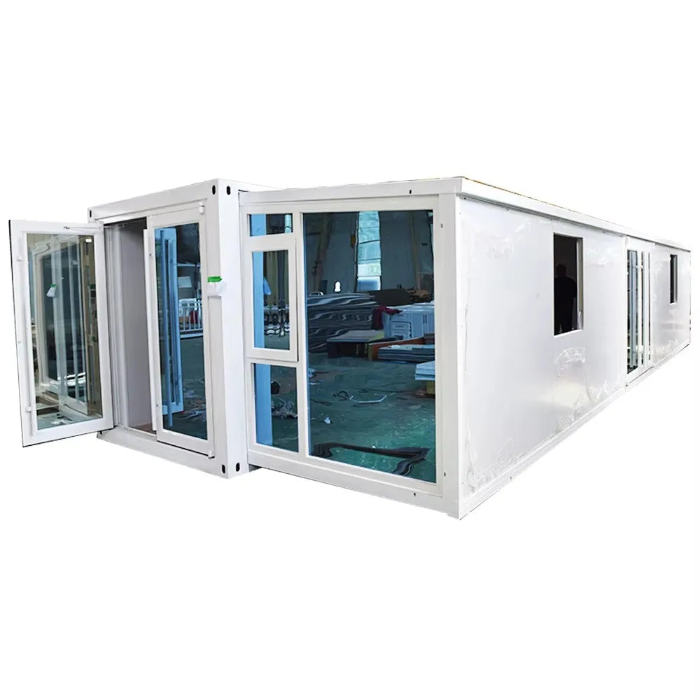 2 Bedroom Container House Luxury Predfabricated Container Homes 20ft 40ft Expandable Container House with Bathroom Garden Room