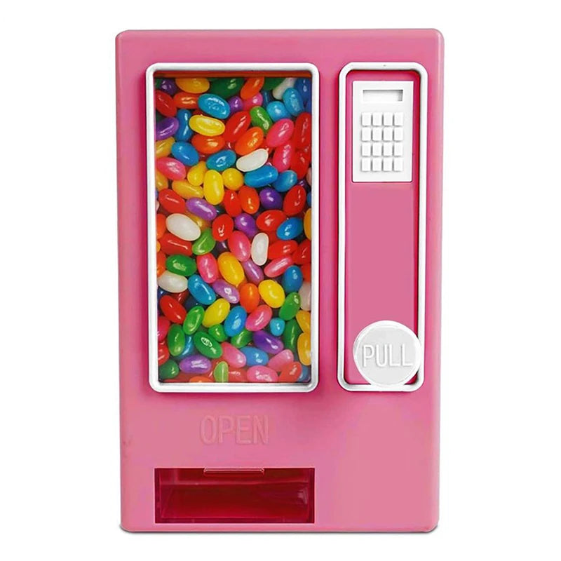 Cute Candy Vending Machine for Desk, Dispense Mini Candies Manually, The Ideal Christmas&Birthday Gift