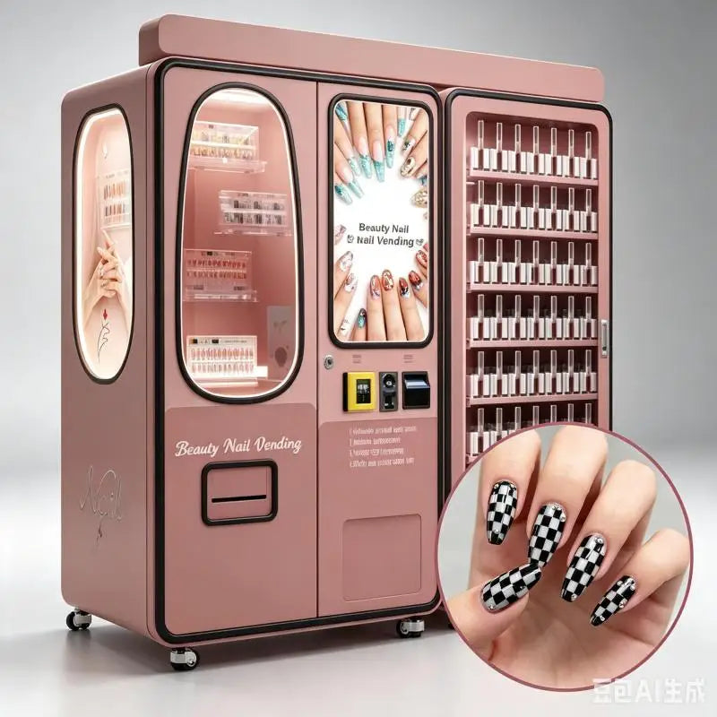 Cosmetics Vending Machine Customized Intelligent Beauty Product Retail Kiosk With Digital Display For Mall Shopping Center