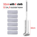 Magic Self-Cleaning Squeeze Mop Microfiber Spin And Go Flat Mop For Washing Floor Home Cleaning Tool Bathroom Accessories Set