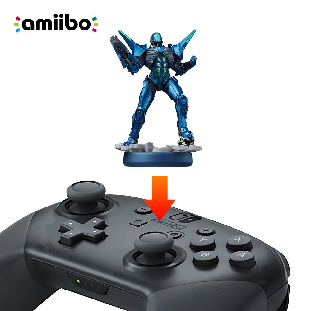 Nintendo Switch Amiibo Figure - Sylux/Samus/Samus Viole - Metroid Prime 4 amiibo  for Switch Game Console Game Interaction Model