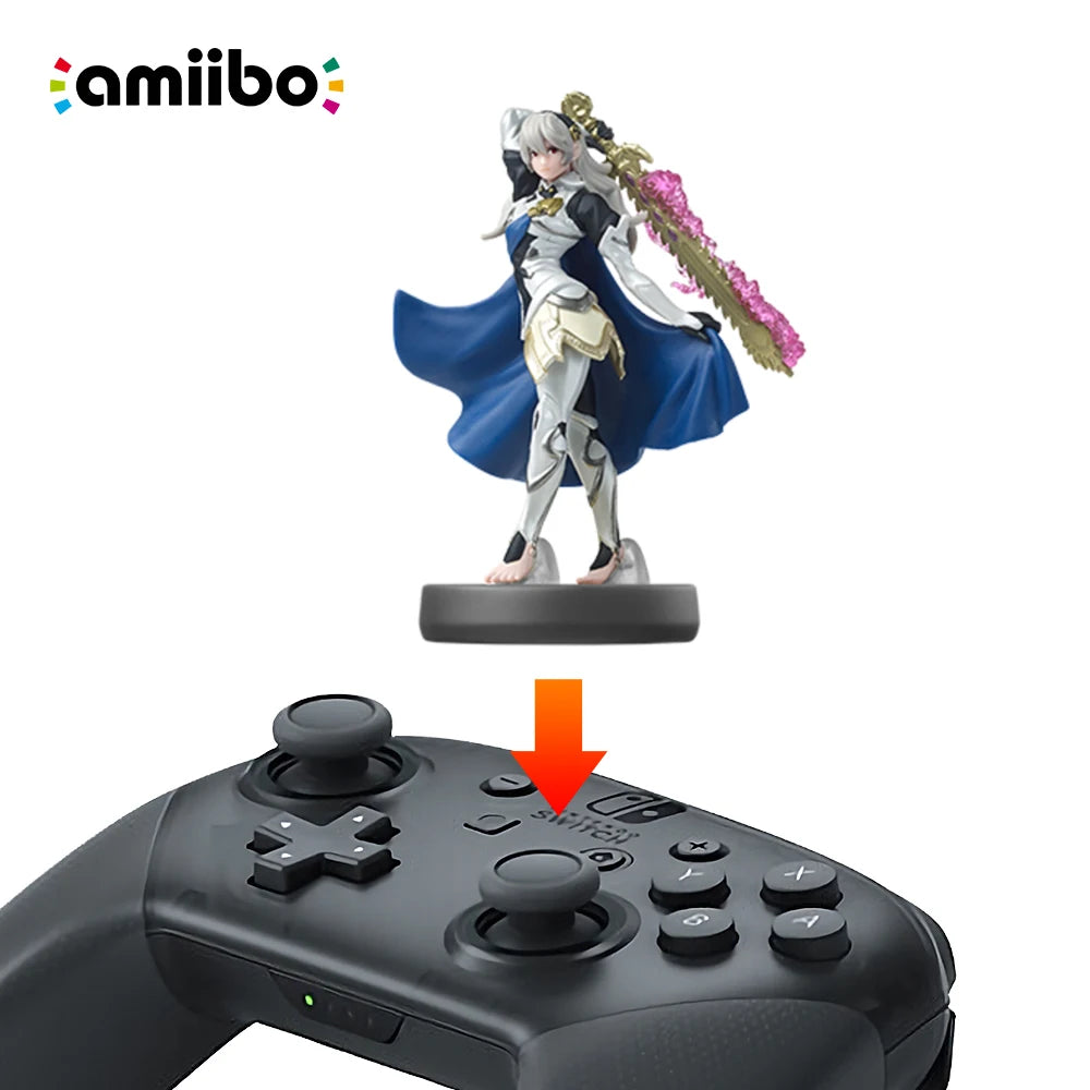 Nintendo Switch Amiibo Figure -Super Smash Bros. Series / Fire Emblem-Corrin Celica Alm TIki Chrom Marth Ike Corrin 2p