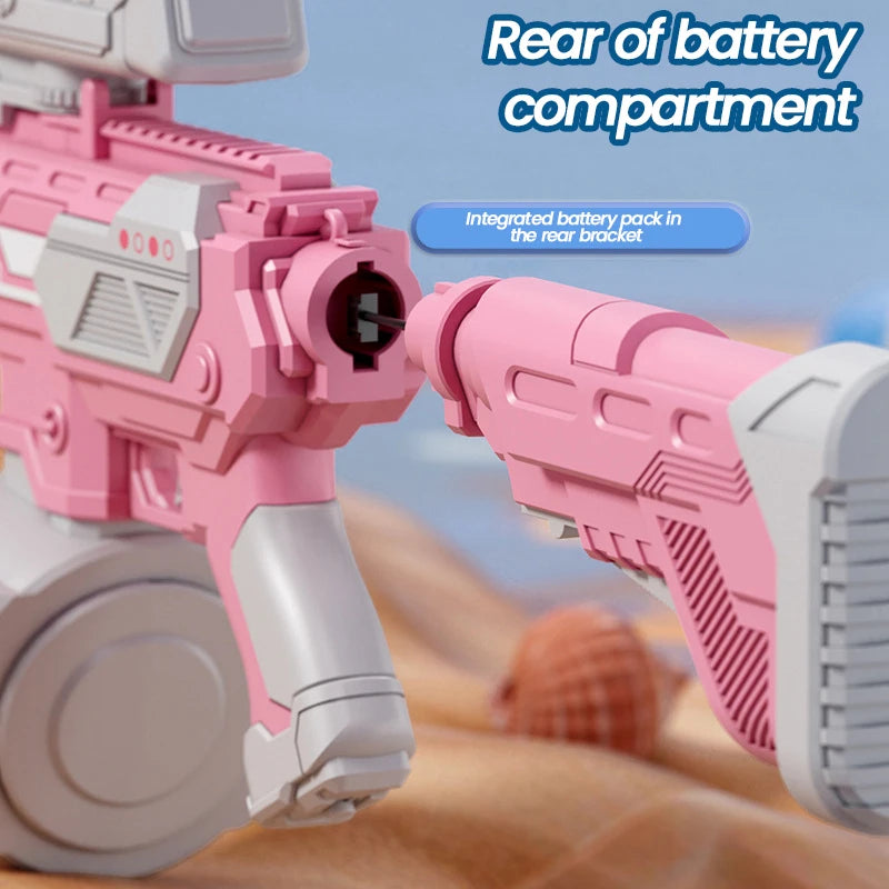 High Pressure Electric Water Gun Automatic Water Soaker Guns Large Capacity Games High-Tech Water Gun Toys for Kids Summer Toy