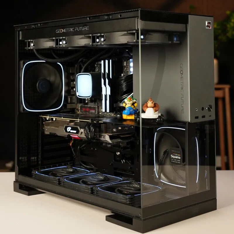 9800X3D/RTX4080S 4090D AI live streaming host with gaming and esports themes