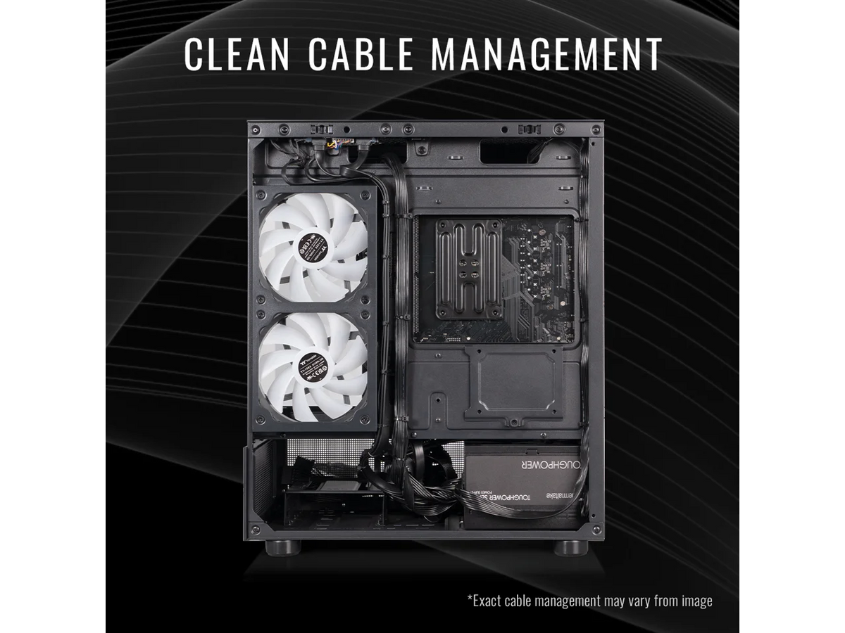 Thermaltake LCGS NE i1460-V170B Gaming Desktop (Intel Core i5-14600K, ToughRam 16GB DDR5 6000MT/s RGB Memory, NVIDIA GeForce RTX 5060, 1TB NVMe M.2, WiFi, Windows 11) N17B-B760-560-LCS