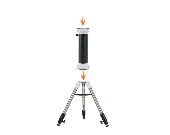 حامل تلسكوب سمتي SV225/SV225T من سفبوني قابل للتعديل مع إزاحة دقيقة، لرصد النجوم والفلك ومراقبة الطيور