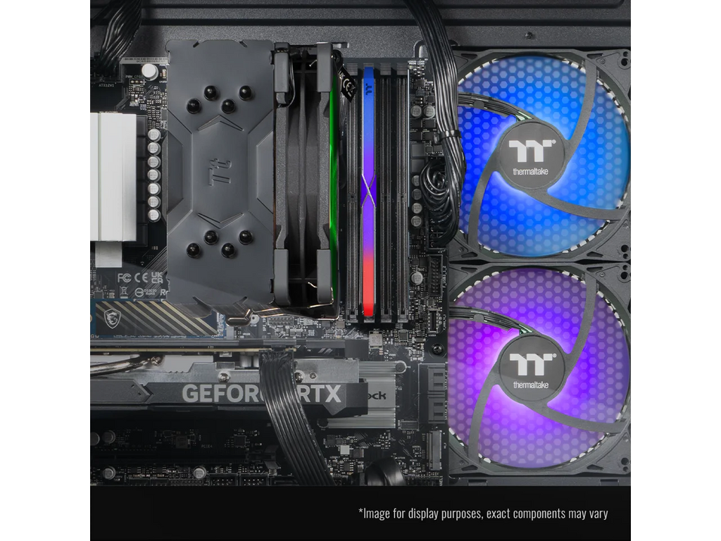 Thermaltake LCGS NE i1460-V170B Gaming Desktop (Intel Core i5-14600K, ToughRam 16GB DDR5 6000MT/s RGB Memory, NVIDIA GeForce RTX 5060, 1TB NVMe M.2, WiFi, Windows 11) N17B-B760-560-LCS
