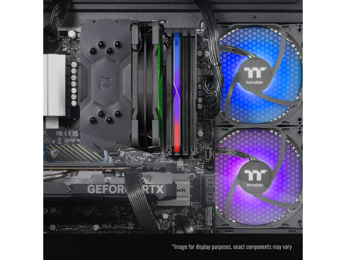 Thermaltake LCGS NE i1460-V170B Gaming Desktop (Intel Core i5-14600K, ToughRam 16GB DDR5 6000MT/s RGB Memory, NVIDIA GeForce RTX 5060, 1TB NVMe M.2, WiFi, Windows 11) N17B-B760-560-LCS
