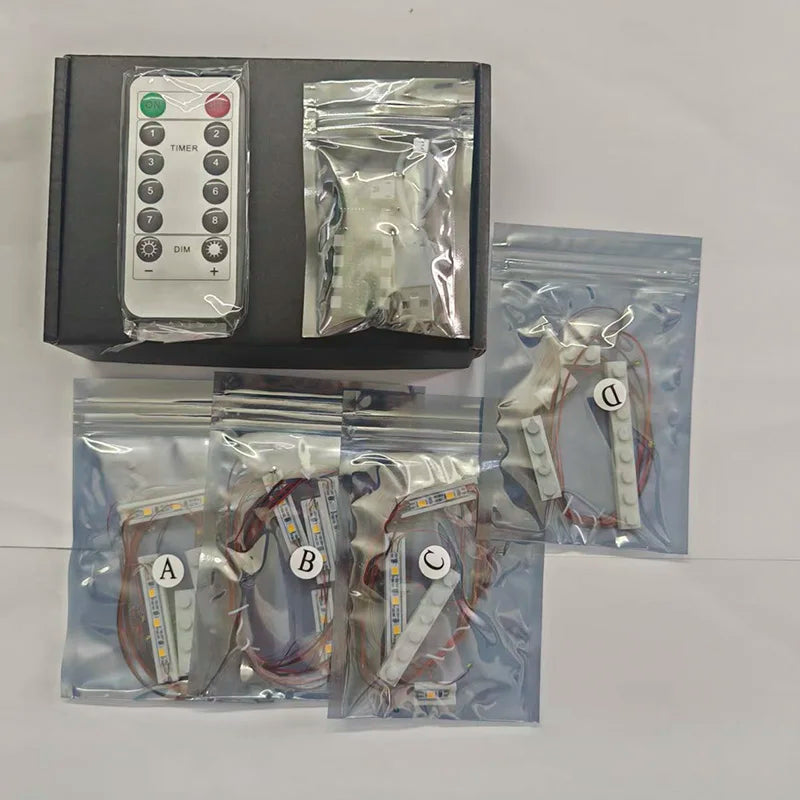 LED Light Kit for 10264 Building Blocks Set Toys for Children(NOT Include the Model)