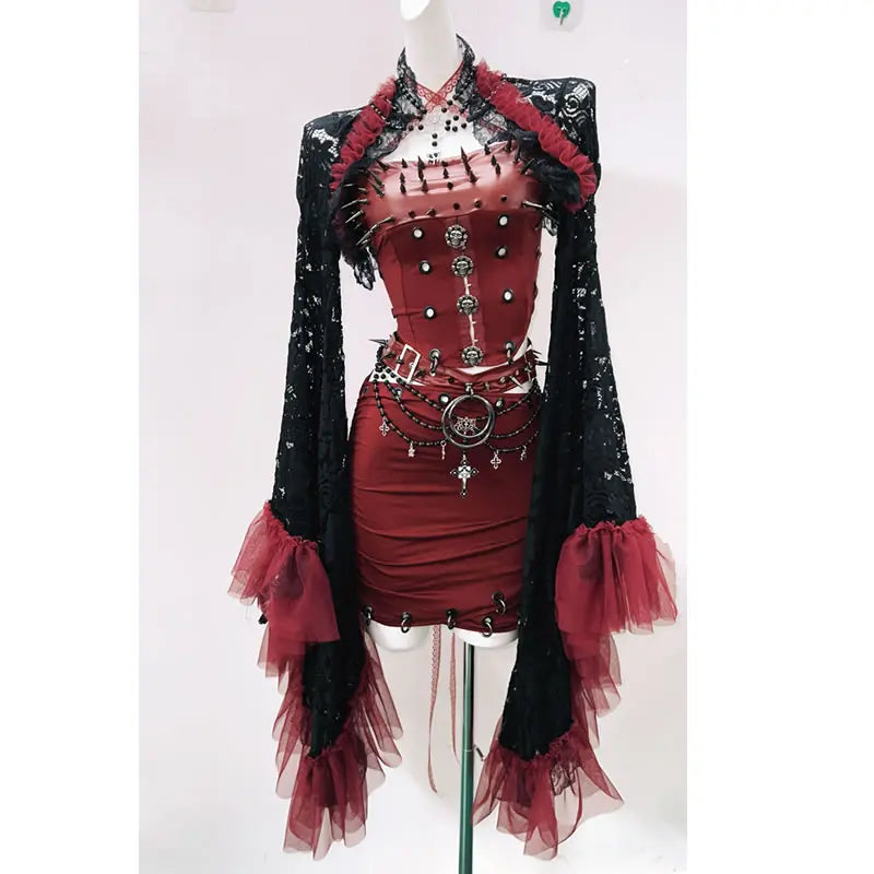 Gothic Tank Tops Punk Tank Tops y2k clothes y2k crop top gothic clothes y2k top Skull top vintage tops y2k fashion  fairy grunge