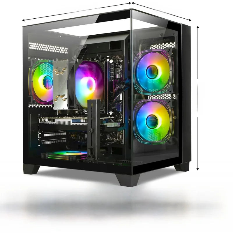 Desktop  I7-14700KF 6 core 2.5GHz PC Computer, RTX 4070 12G, 32G DDR5 RAM, 1TB NVME SSD, Prebuilt Gaming PC Tow