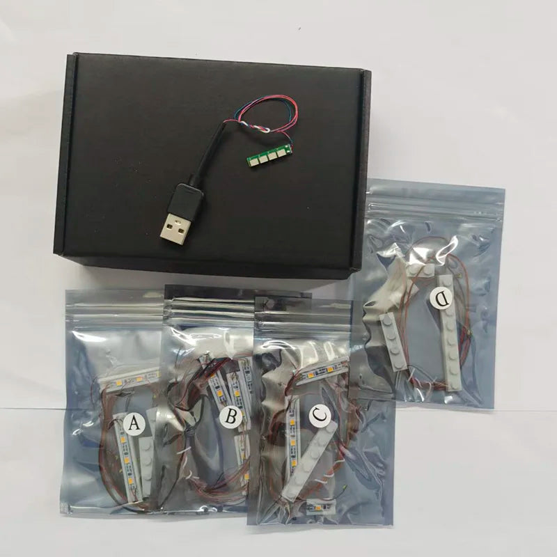LED Light Kit for 10264 Building Blocks Set Toys for Children(NOT Include the Model)