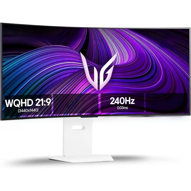 39GX90SA-W 39-inch Ultragear WQHD (3440 x 1440) OLED Curved Gaming Monitor 240Hz, 1ms,  G-Sync Compatible, FreeSync