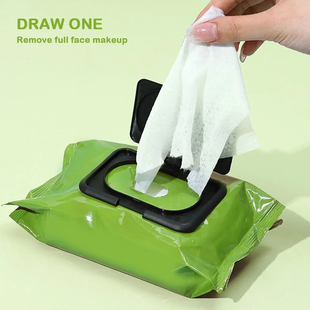 12/60/80PCS Soft Makeup Removal Wipes Cotton Face Cleaner Facial Cleansing Wet Wipes Tool Makeup Accessories