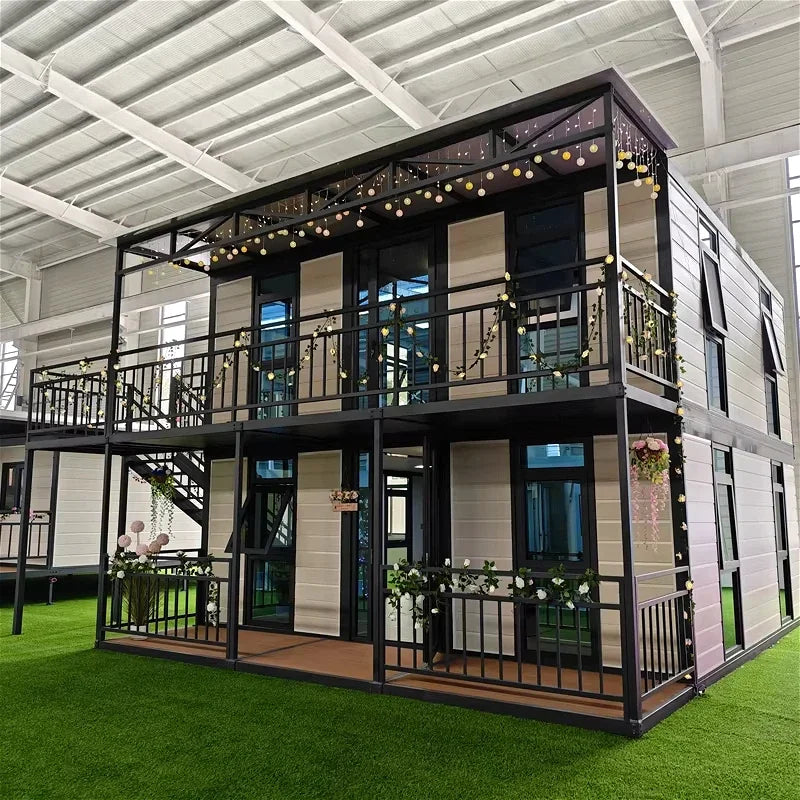 Container House Mobile House Double-wing Folding House Stylish Compact Expandable Waterproof Modern Modular Hot Sale