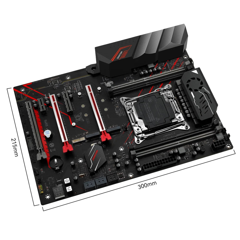 MACHINIST X99 MR9A PRO MAX Motherboard Support TPM2.0 LGA 2011-3 Intel Xeon E5 V3&V4 CPU DDR4 RAM Memory NVME/SATA USB3.0 ATX