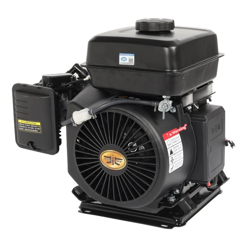 Intelligent variable frequency electric vehicle Automaticgasoline generatorrange extender generator 48v60v72v electric tricycl