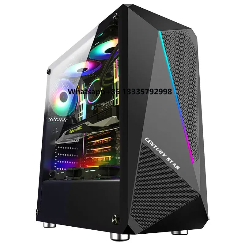 AOTESIER Gaming PC Desktop – Intel Core I7 12700F 2.1 GHz, NVIDIA RTX 4070 Ti, 1TB NVME SSD, 16GB DDR4 RAM 3200, 750W Gold