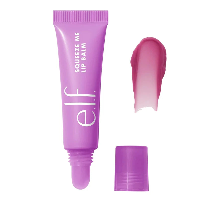 Elf Limited Time Offer Set Tinted Lip Balm Moisturizing Lip Primer with Fruit Flavor Primer Liquid Highlighter Blush Contour Pen