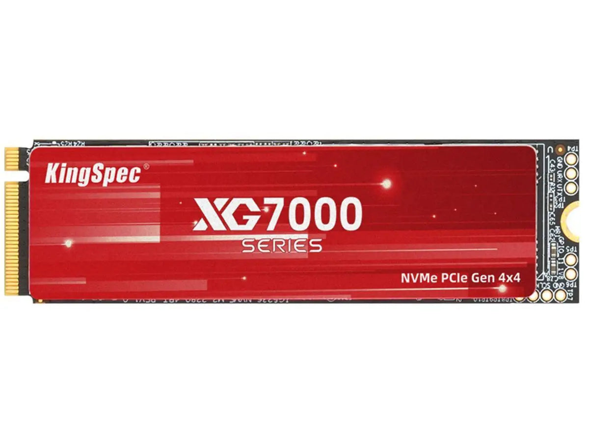 KingSpec XG 7000 1TB M.2 2280 PCIe Gen 4.0x4 NVME 1.4 Speed up to 7400MB/s Write Speed Up to 6600MB/s Internal Solid State Drive for PS5 PC Desktop Laptop Game-Player