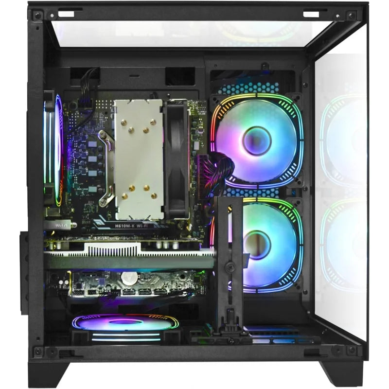 Desktop  I7-14700KF 6 core 2.5GHz PC Computer, RTX 4070 12G, 32G DDR5 RAM, 1TB NVME SSD, Prebuilt Gaming PC Tow