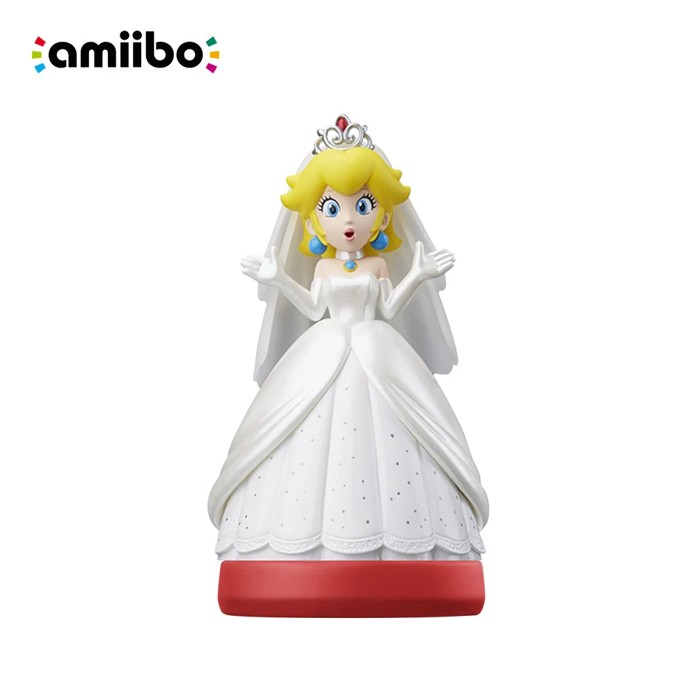 Nintendo Amiibo Figure Wedding Outfit - Peach /Bowser/Mario - Super Mario Odyssey-for Switch Game Console Game Interaction Model