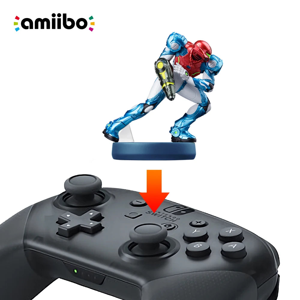 Nintendo Amiibo Figure - Samus ，EMMI - for Nintendo Switch Game Console Game Interaction Model