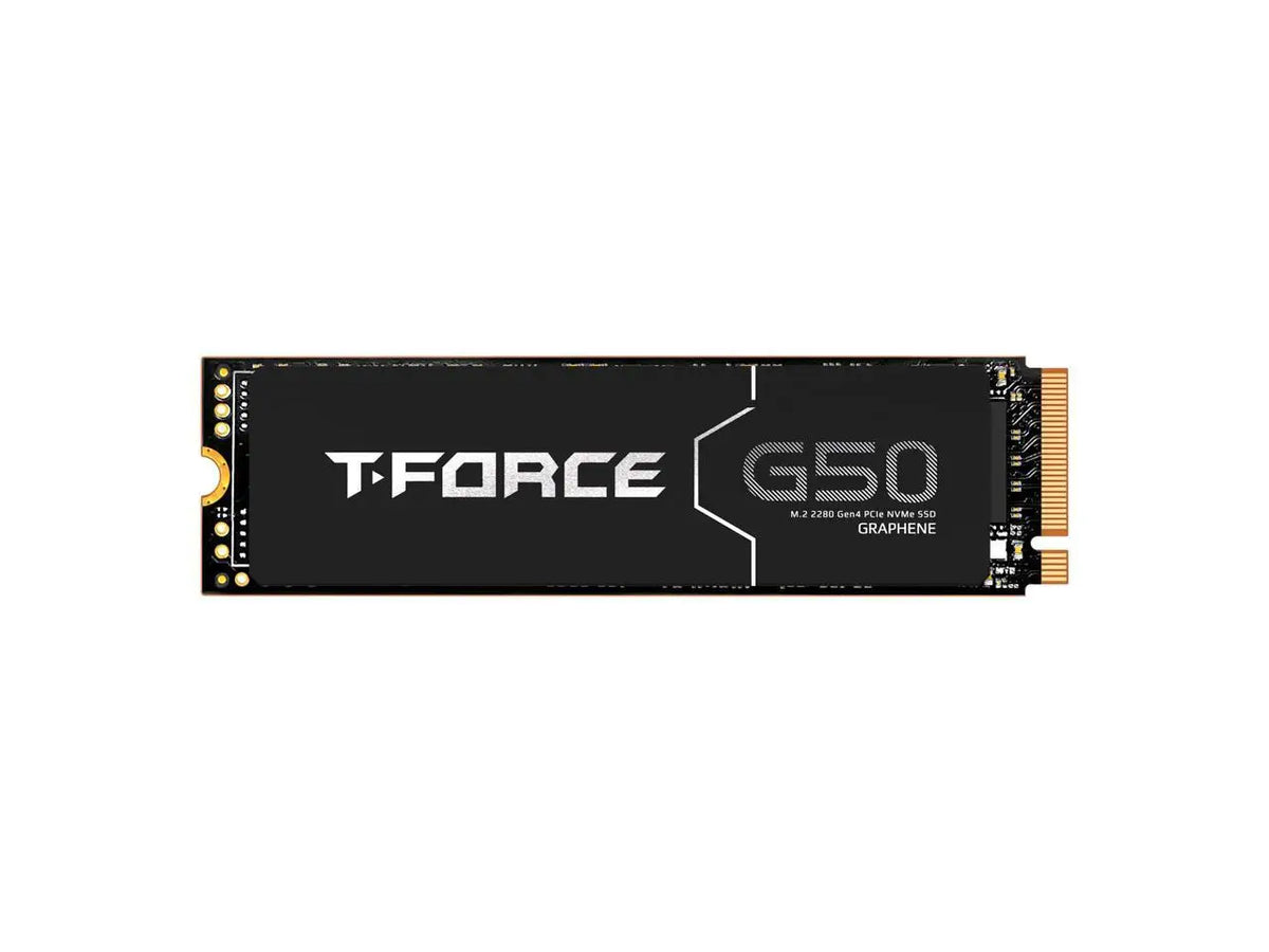 Team Group T-FORCE G50 M.2 2280 4TB PCIe 4.0 x4 with NVMe 1.4 TLC Internal Solid State Drive (SSD) TM8FFE004T0C129