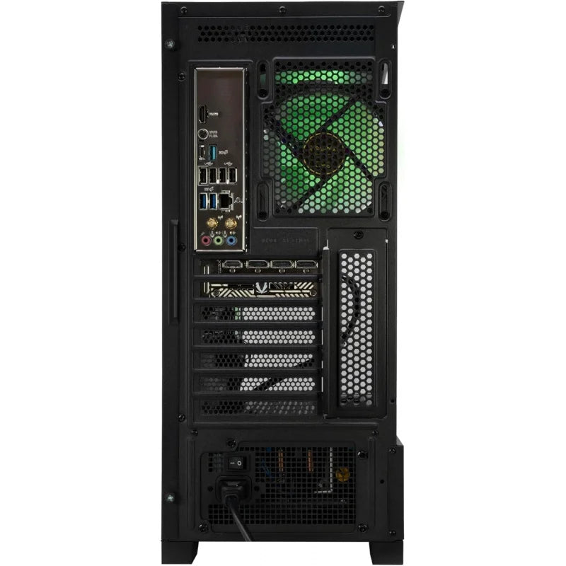 MEK AI-Enhanced Gaming PC Desktop Computer -  GeForce RTX 5070 12GB, Ryzen 5 7600X up to 5.3 GHz, 32GB RGB DDR5,