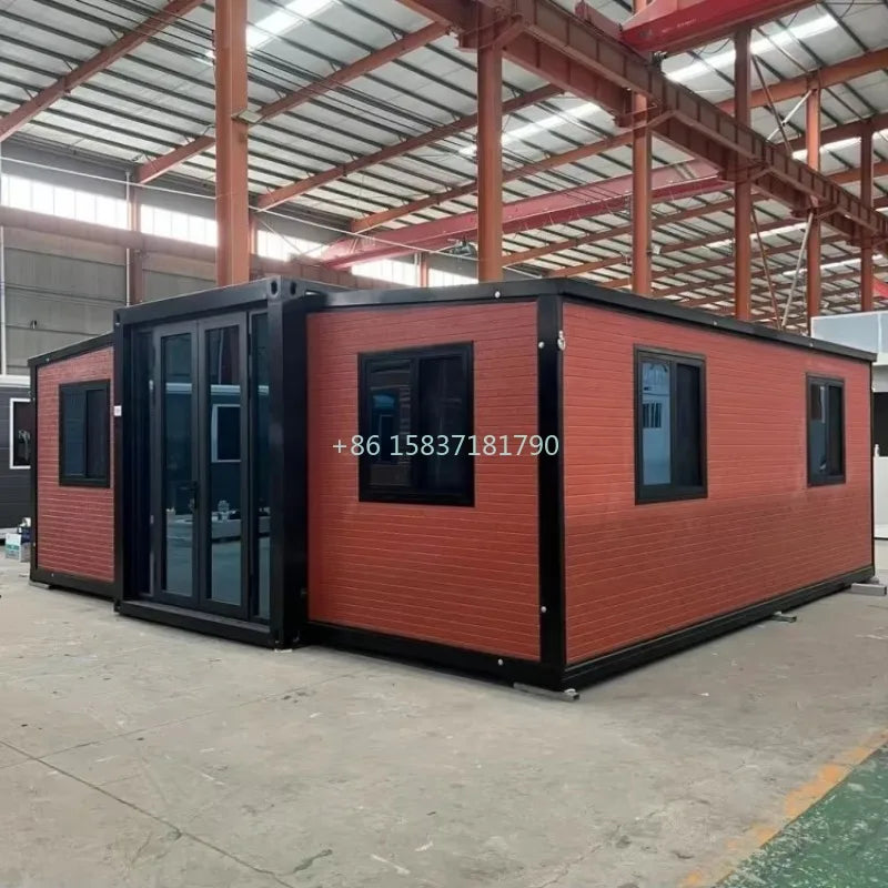 Easily Assembled Container House 20ft Mobile Container Home Villa Contemporary Coastal Rural Self-Built Container House for US