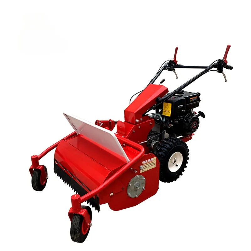 Automatic front and rear wheel lawn mowers commonly used in landscaping and greening