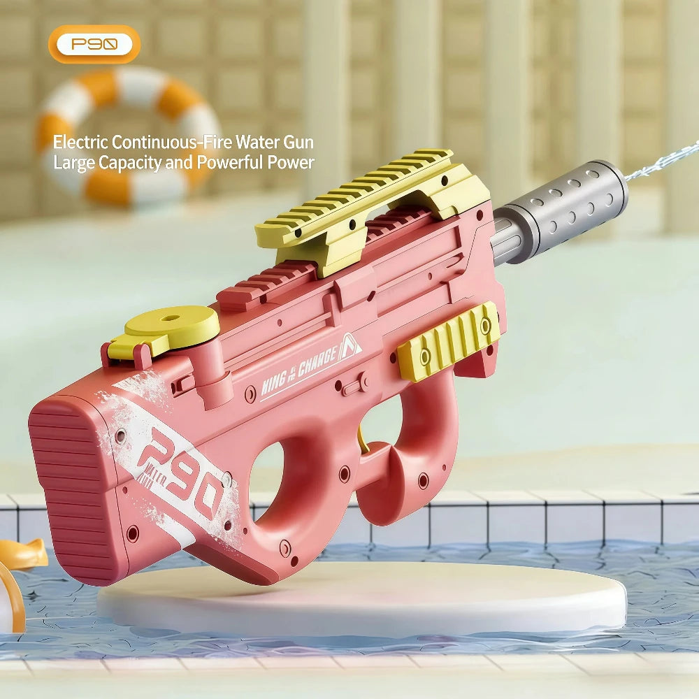 Electric Water Gun, Automatic Squirt Guns withFT Range with Large Capacity,  Water Blasters for Kids Boys Adults Outdoor Summer