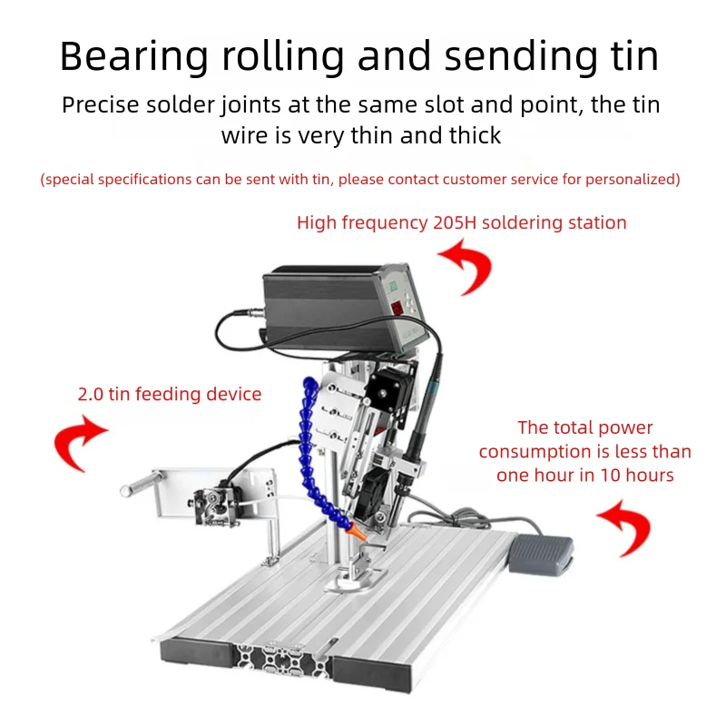 150W 200W Soldering Machine Soldering Station for USB DB/DC head aviation plug motor horn switch Spot Wires Welding Equipment