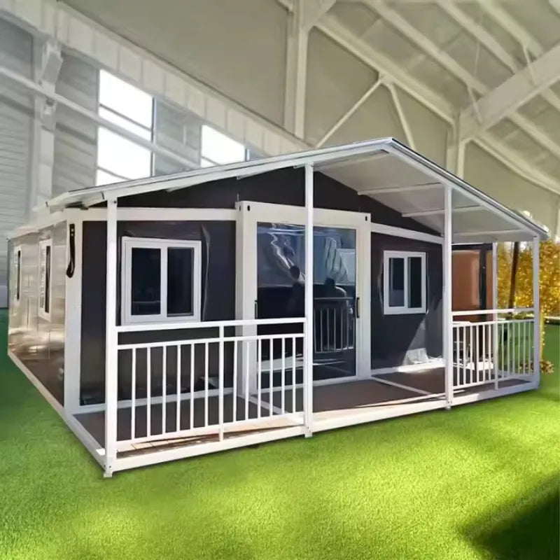 Prefabricated Container House 36㎡ Modern Portable Folding Tiny Home 2/3 Bedroom Modular Luxury Expandable Container House for US