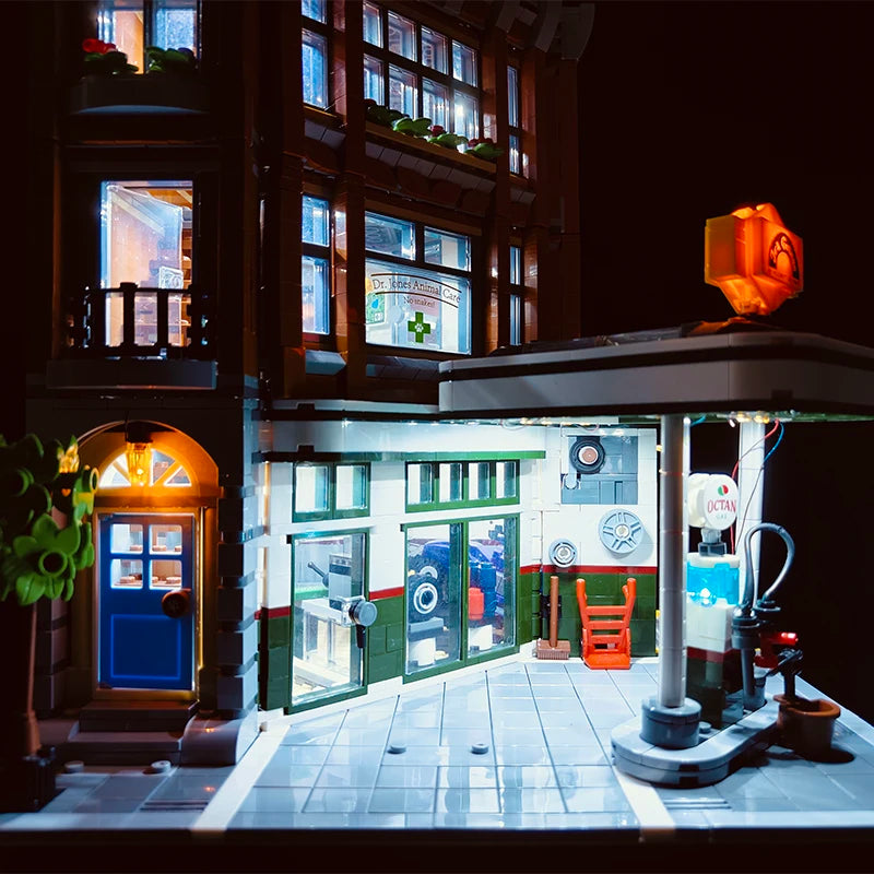 LED Light Kit for 10264 Building Blocks Set Toys for Children(NOT Include the Model)