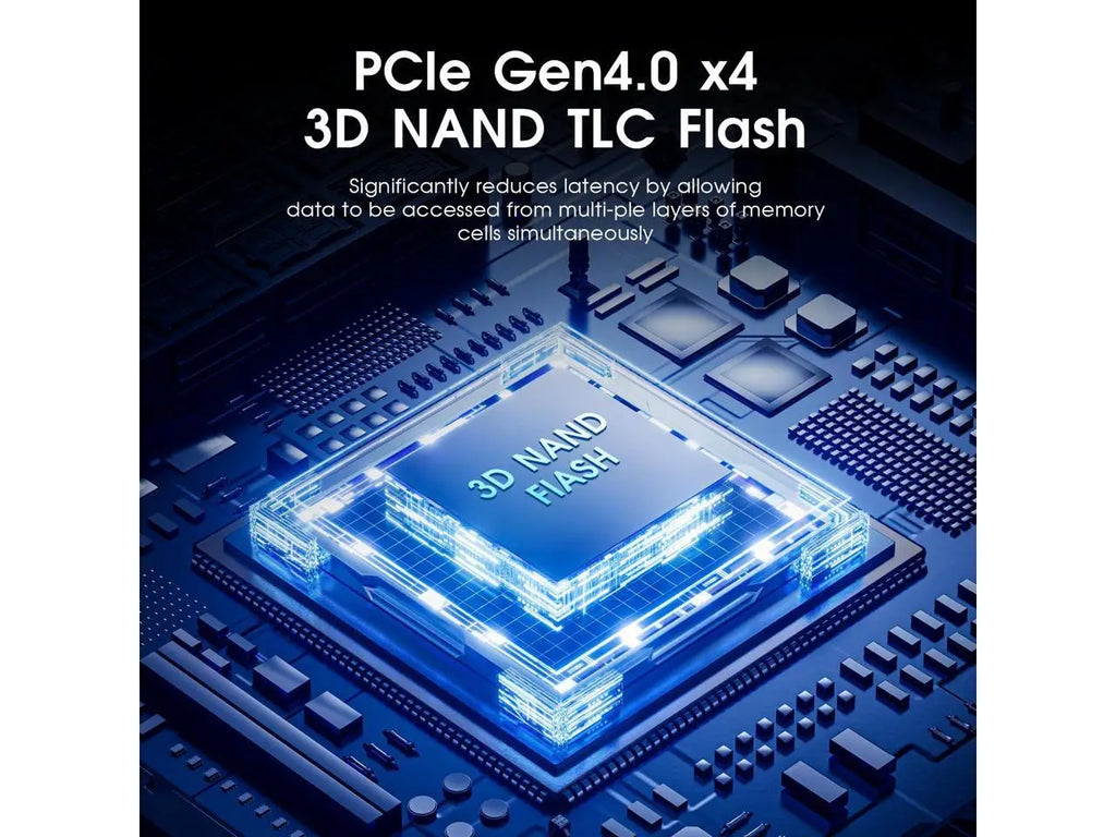 HUADISK 1TB M.2 2280 PCIe 4.0 x4 NVMe 1.4 3D TLC NAND Internal Solid State Drive, Seq. Read Speeds Up to 7,200MB/s, for PS5, PC and Laptops