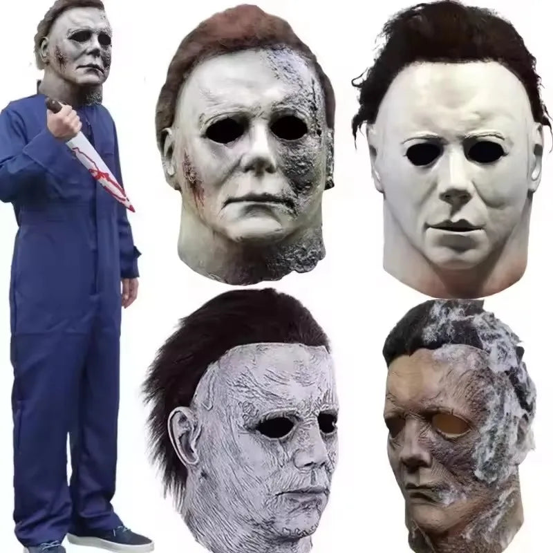 Costume Mask Horror Michael Myers Mask Realistic Creative Killer Mask Latex Halloween Masks Cosplay
