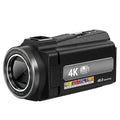 48MP 4K Video Camera 16X Zoom 3.0" Camcorder with Microphone Vlogging Touch Screen IR Night Vision Wi-Fi Vlog Cameras Web