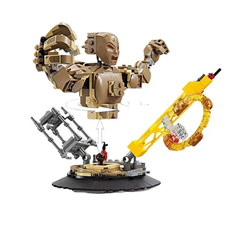 MOC-70107 NEW Superhero Action Figure Model, DIY Puzzle Assemble Set, Compatible Creative Collectible Toy Gift